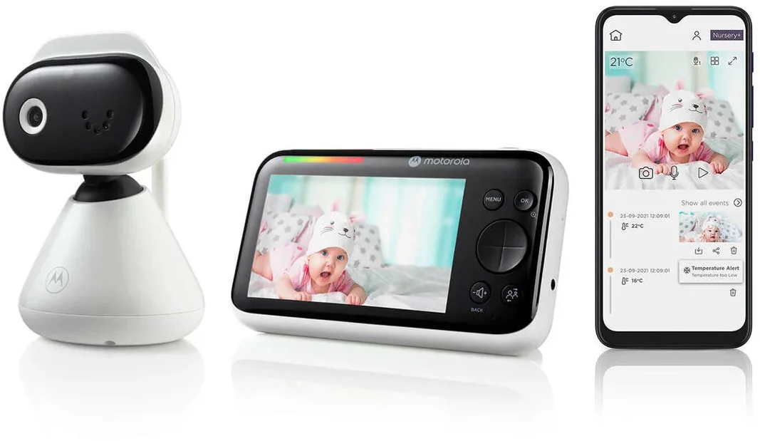 Bästa babyvakten 2025 – Motorola PIP1500 Connect WiFi med app
